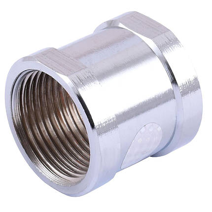 Муфта SOLOMON 3/4" хром 8204 ВВ, фото 1