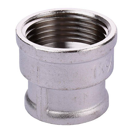 Муфта нікель перехідна 3/4" Внутрішня -1" Внутрішня Ni 08761.2, фото 1