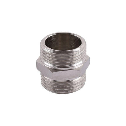 Ніпель SOLOMON 1/2" ЗЗ нікель 8205 N, фото 1