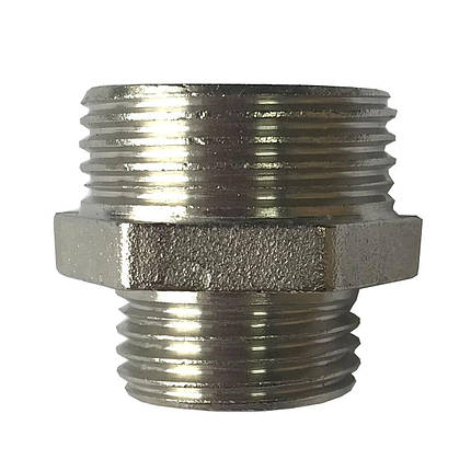 Ніпель нікель перехідний 1 1/4" Зовнішня - 1" Зовнішня Ni 08748, фото 1