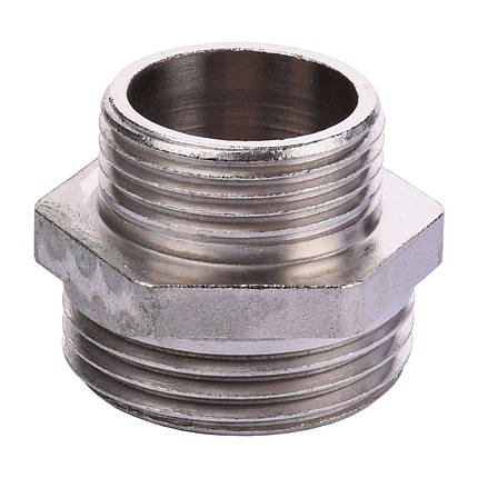 Ніпель нікель перехідний 1" Зовнішня - 3/4" Зовнішня Ni 08745, фото 3