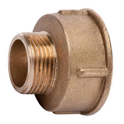 Перехідник латунь 11/2 Внутрішня х  1 Зовнішня А0606А, фото 2