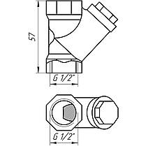 Фільтр грубого очищення для газу ITAP 1/2" 193, фото 5
