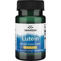 Lutein 10 mg Swanson, 60 капсул