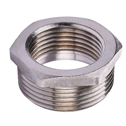Футорка нікель 1/2" Внутрішня - 3/4" Зовнішня Ni 08777.2, фото 3