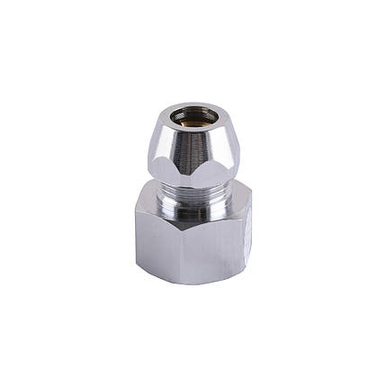 Цанга внутрішня SOLOMON 3/8"х1/2" хром 9003, фото 1