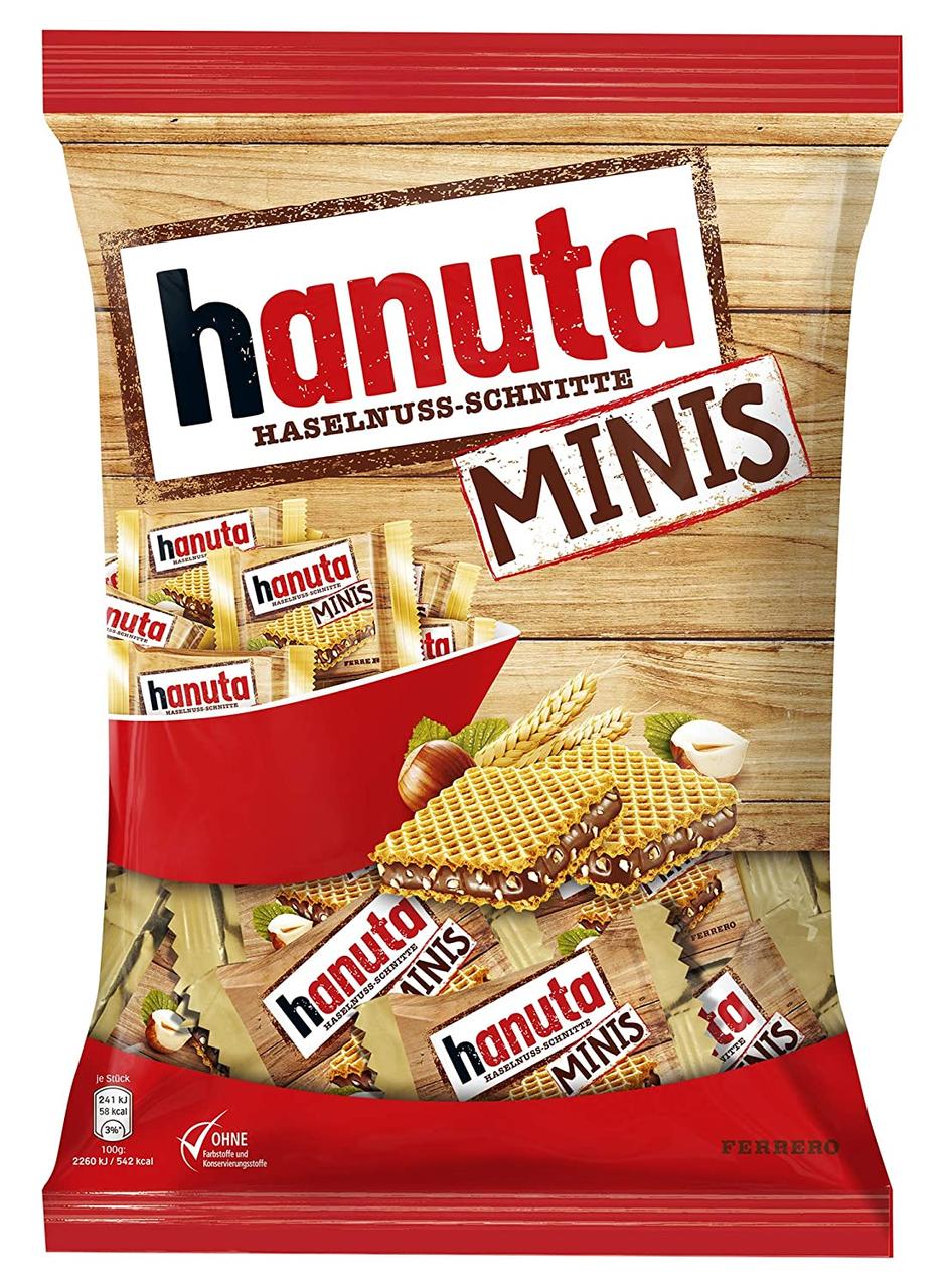 Вафли Hanuta haselnuss-schnitte minis 200g
