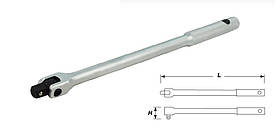 Whirlpower Вороток 1/4" з карданом 150мм