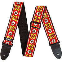 Ремень гитарный Dunlop D67-03RD Guitar Strap Jacquard Avalon Red