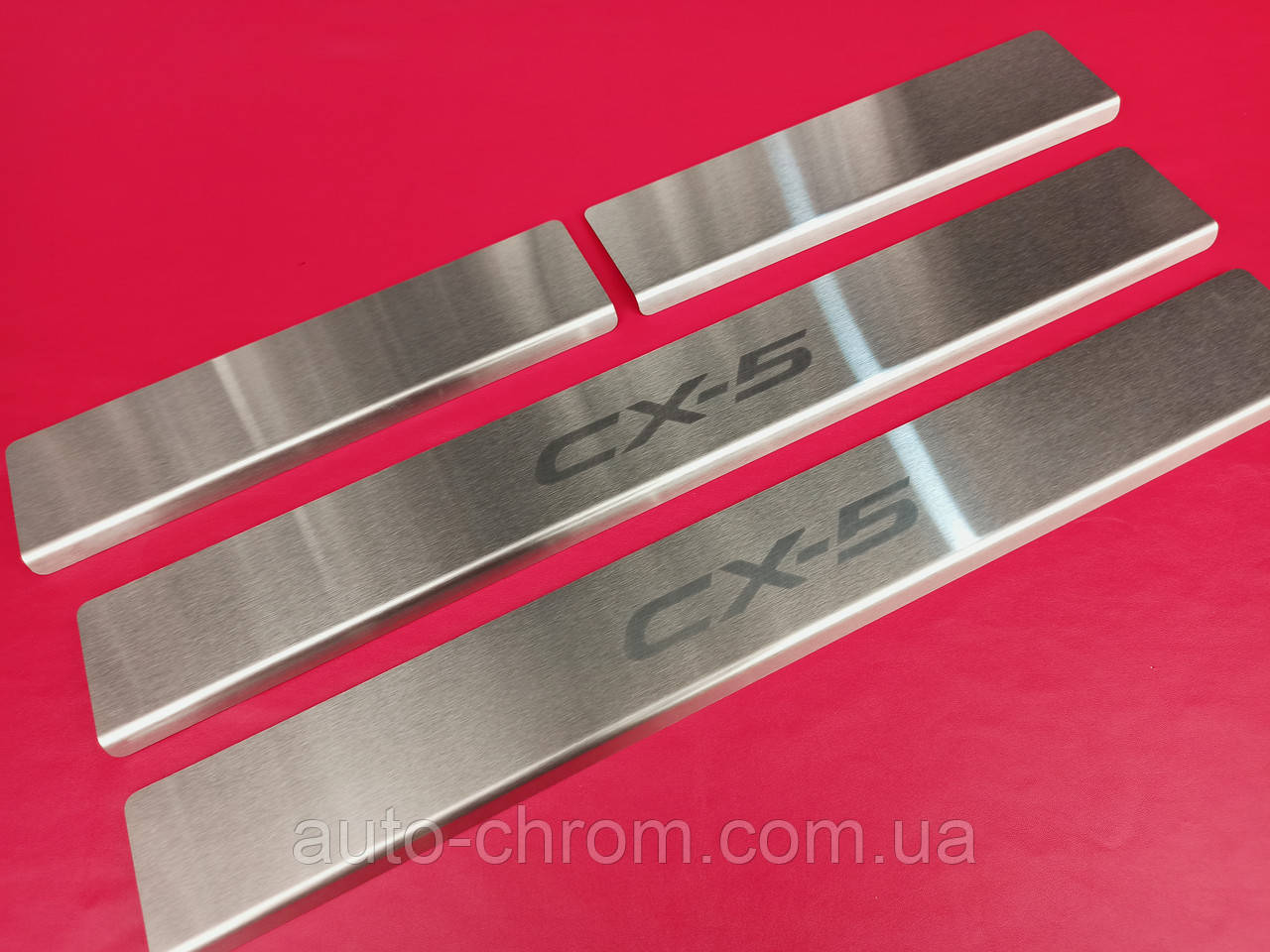 Накладки на пороги MAZDA CX 5 2017+, фото 1