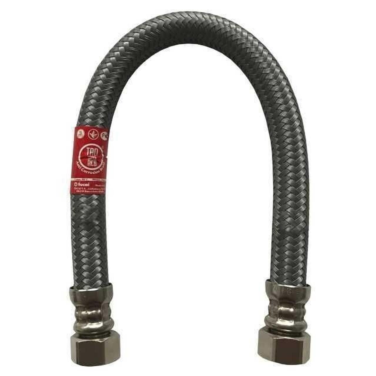 Шланг водяний TUCAI 1/2"x1/2" ВВ 0,8м. SUPER АНТИКОРОЗІЯ TAQ HG-1212-800 206791