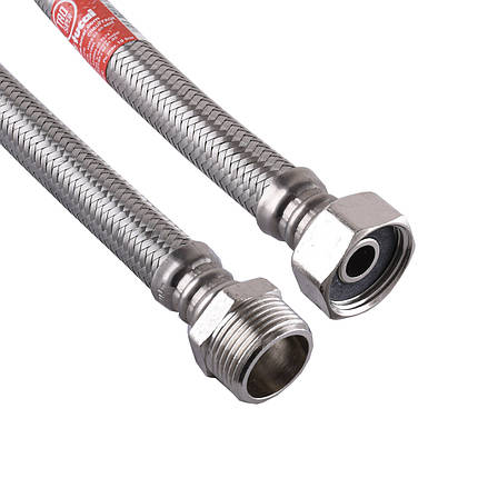 Шланг водяний TUCAI 1/2"x1/2" НВ 0,2м. TAQ MG-1212-200 200177, фото 2
