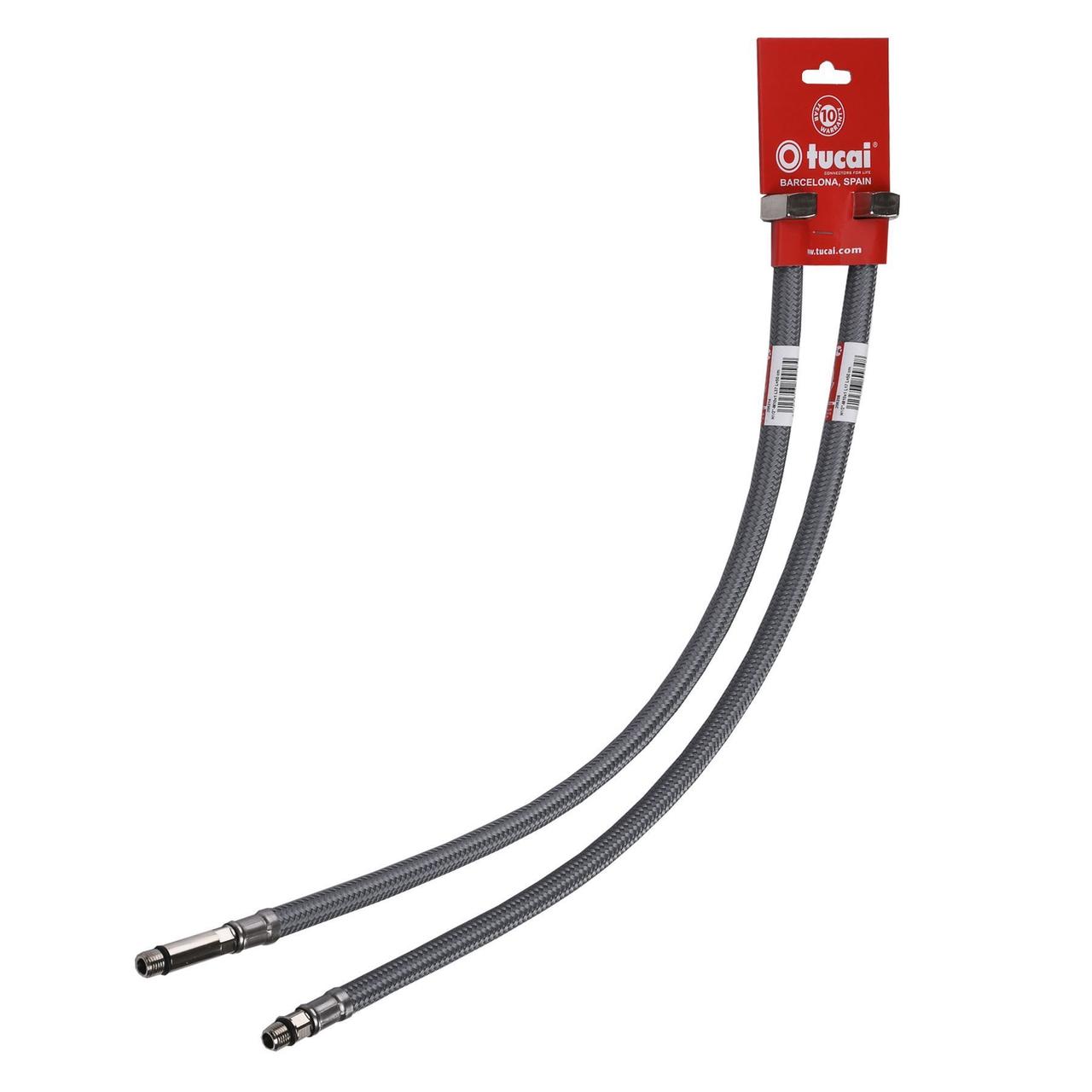 Шланг для змішувача TUCAI М10х1/2" 0,8м. АНТИКОРОЗІЯ TAQ GRIF AСB 206222 ПАРА
