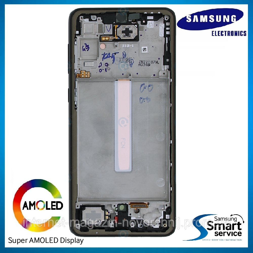 Дисплей Samsung A33 Galaxy A336 Чорний Black GH82-28143A оригінал