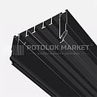 Профіль «Прихований карниз 70» (чорний), фото 2