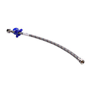 Шланг нержавіюча сталь SOLOMON 1/2"х1/2" ВВ 1,5 м. HS30, фото 2