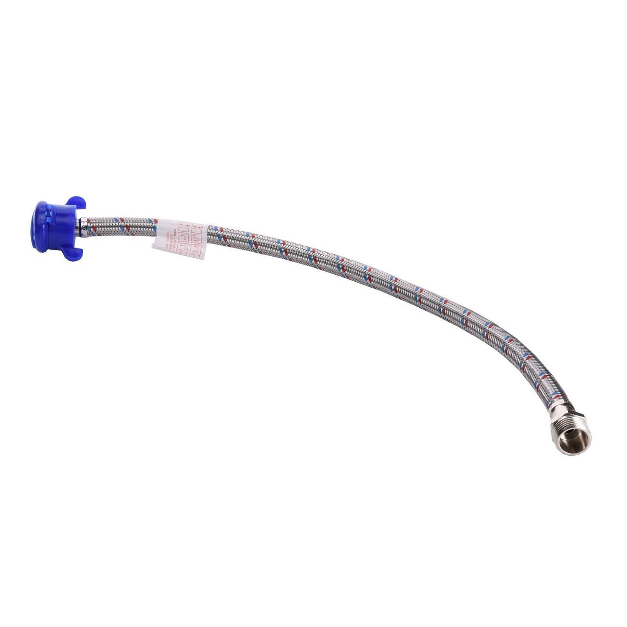 Шланг нержавіюча сталь SOLOMON 1/2"х1/2" ЗВ 0,2м. HS31