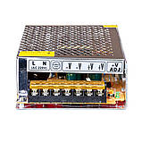 Блок живлення 12V, 180W, 15А, металевий корпус, IP20, MN, фото 3