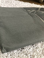 Сірий флізеліновий чохол для одягу 60/90 см зі змійкою для зберігання одягу
