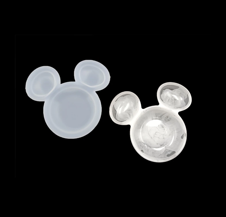 Силіконовий молд, форма, блюдце голова Міккі Мауса, фото 1