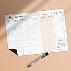 Магнітний планер на місяць A3 UA, Ліловий/Lilak, фото 3