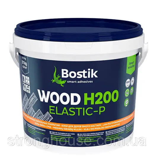 Bostik Wood H200 Elastic-P (MSP 200) 21 кг Паркетний клей Бостик МСП200