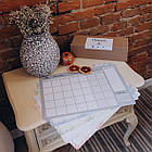 Магнітний планер на місяць A3    ENG, Зелений/Green, фото 3