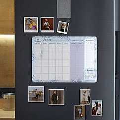 Магнітний планер на місяць A3    ENG, Блакитний/Blue