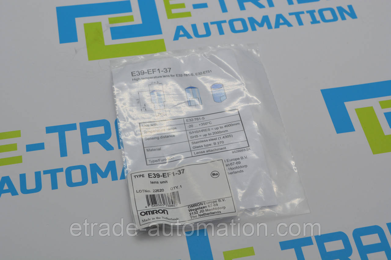 Лінза оптоволоконної головки Omron E39-EF1-37, фото 1
