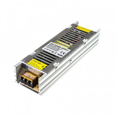 Блок живлення 12V, 150W, 12.5А, металевий корпус, IP20, LONG