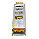 Блок живлення 12V, 200W, 16.7А, металевий корпус, IP20, ULTRA LONG, фото 3