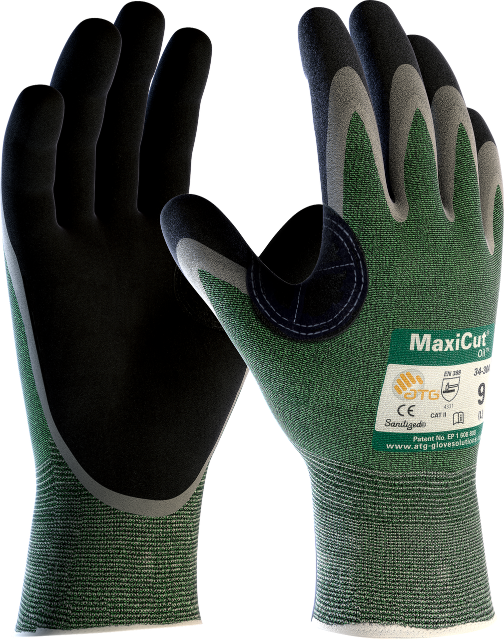 МБС рукавички із захистом від порізів MaxiCut® Oil™ 34-304 XXL
