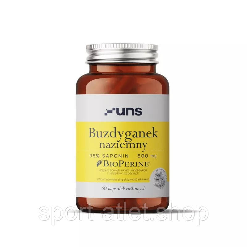 Стимулятор тестостерону UNS Buzdyganek Territory + Bioperine, 60 вегакапсул