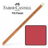 Пастельний олівець Faber-Castell Pitt Pastel, темно червоний (dark red) № 225, фото 3