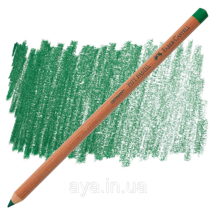 Пастельний олівець Faber-Castell Pitt Pastel, хвойна зелень (pine green) № 267