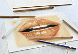 Пастельний олівець Faber-Castell Pitt Pastel,  палена умбра (burnt umber) № 280, фото 7
