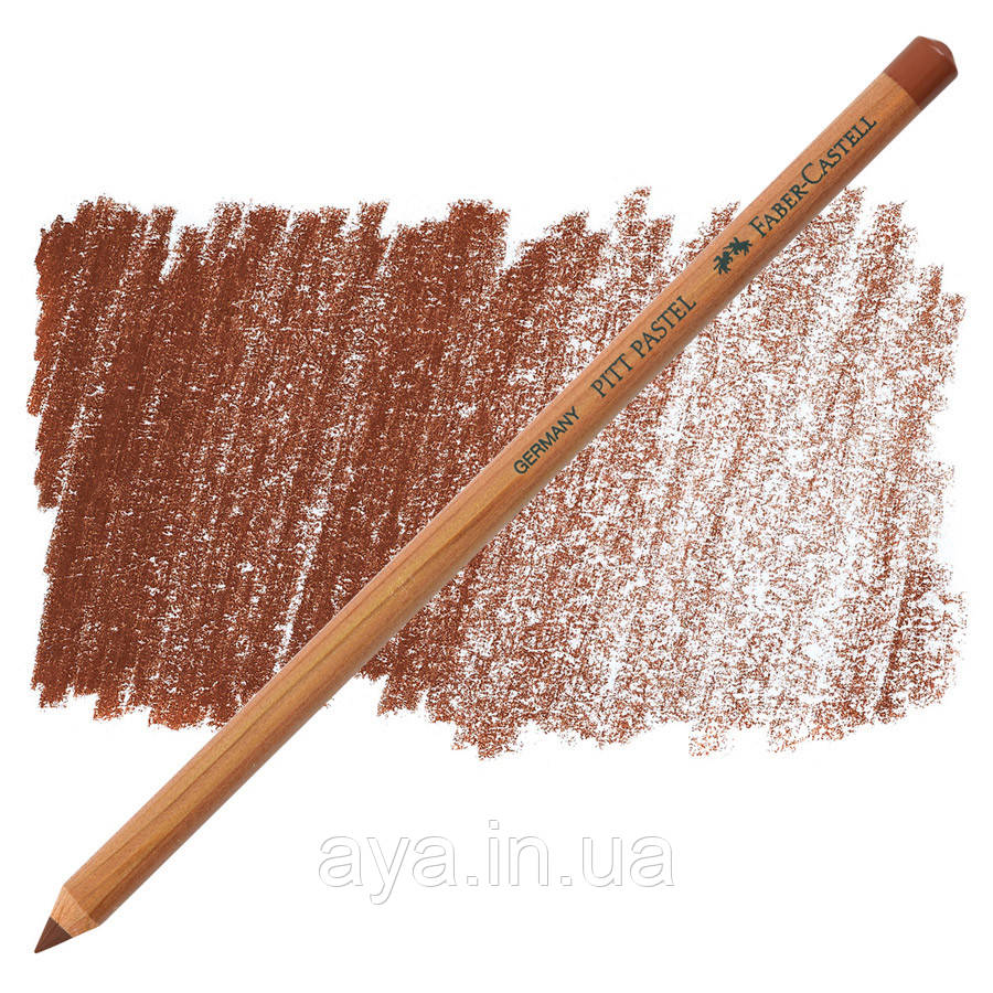 Пастельний олівець Faber-Castell Pitt Pastel,  палена сієна (burnt siena) № 283