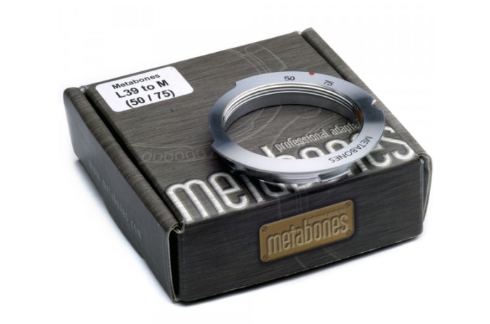 Metabones L39 Mount 28-90mm Lens to Camera Leica M 6-Bit Lens Mount Adapter (MB_L39-M-28/90)