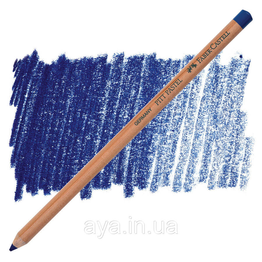 Пастельний олівець Faber-Castell Pitt Pastel, геліо синій ( pastel helioblue-reddish) № 151
