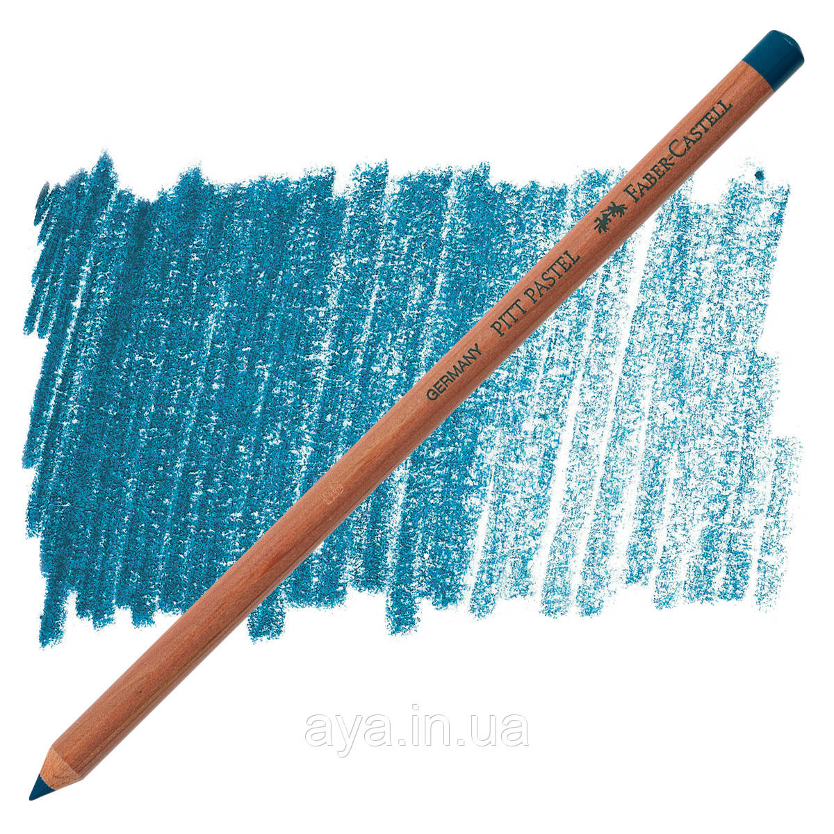 Пастельний олівець Faber-Castell Pitt Pastel, геліо-бірюзовий ( pastel helio turquise) № 155