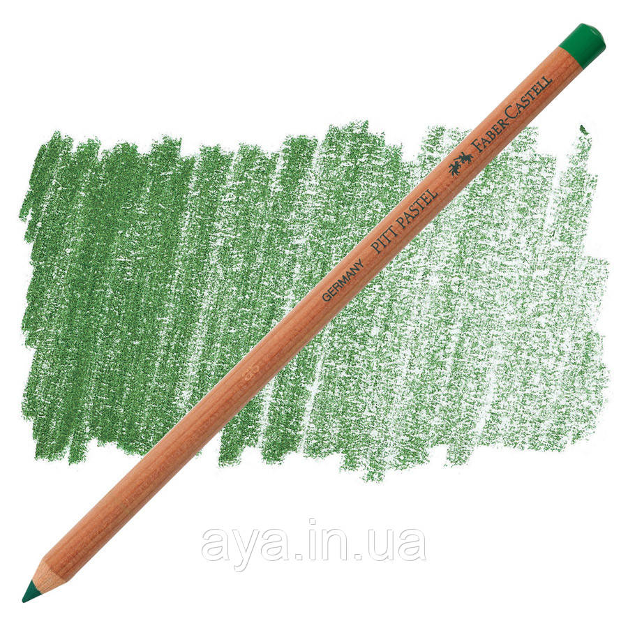 Пастельний олівець Faber-Castell Pitt Pastel, перманентний зелено-оливковий ( permanent olive green) № 167