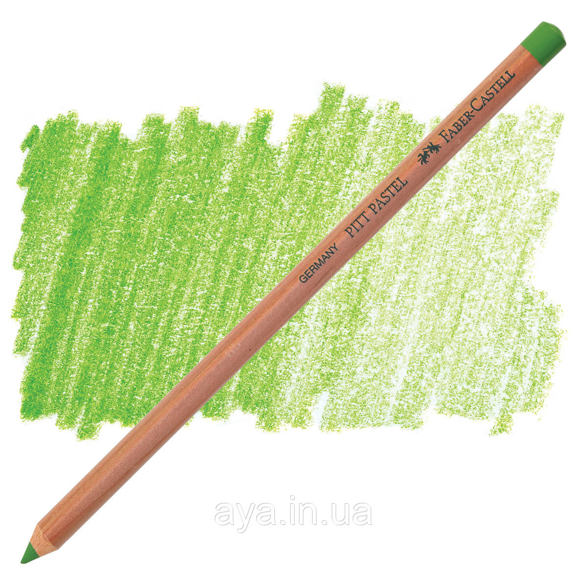 Пастельний олівець Faber-Castell Pitt Pastel, зелено-жовтий ( pastel green earth yellowish) № 168