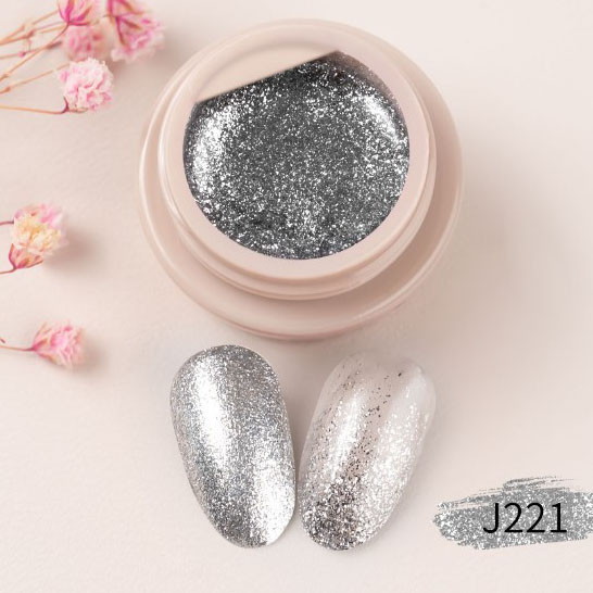Кольоровий гель GDCOCO No221 з шимером, 5 г
