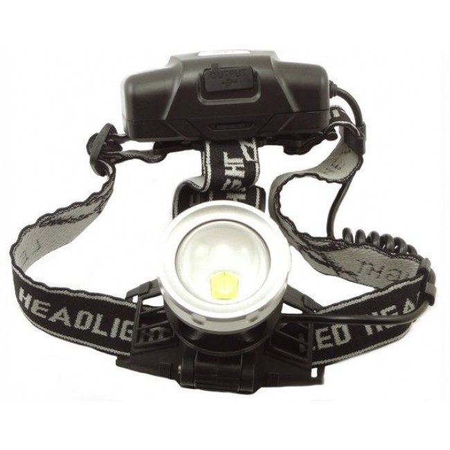 Ліхтарик на лоб BL 8070 -P50 3*18650 battery