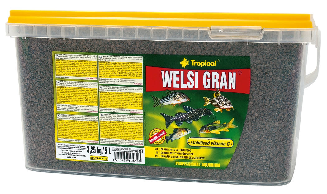 Корм для акваріумних риб, Tropical Welsi Gran, 500ml/325г (вагу).