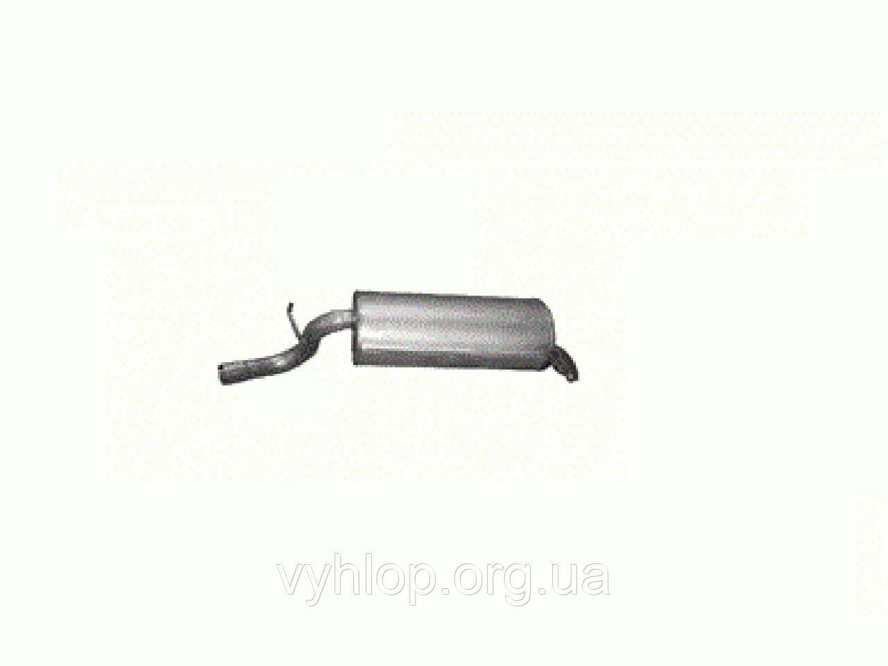 Глушитель Пежо 407 (Peugeot 407)/Ситроен Ц5 (Citroen C5) 2.0 HDi TD 07-15 (19.62) Polmostrow