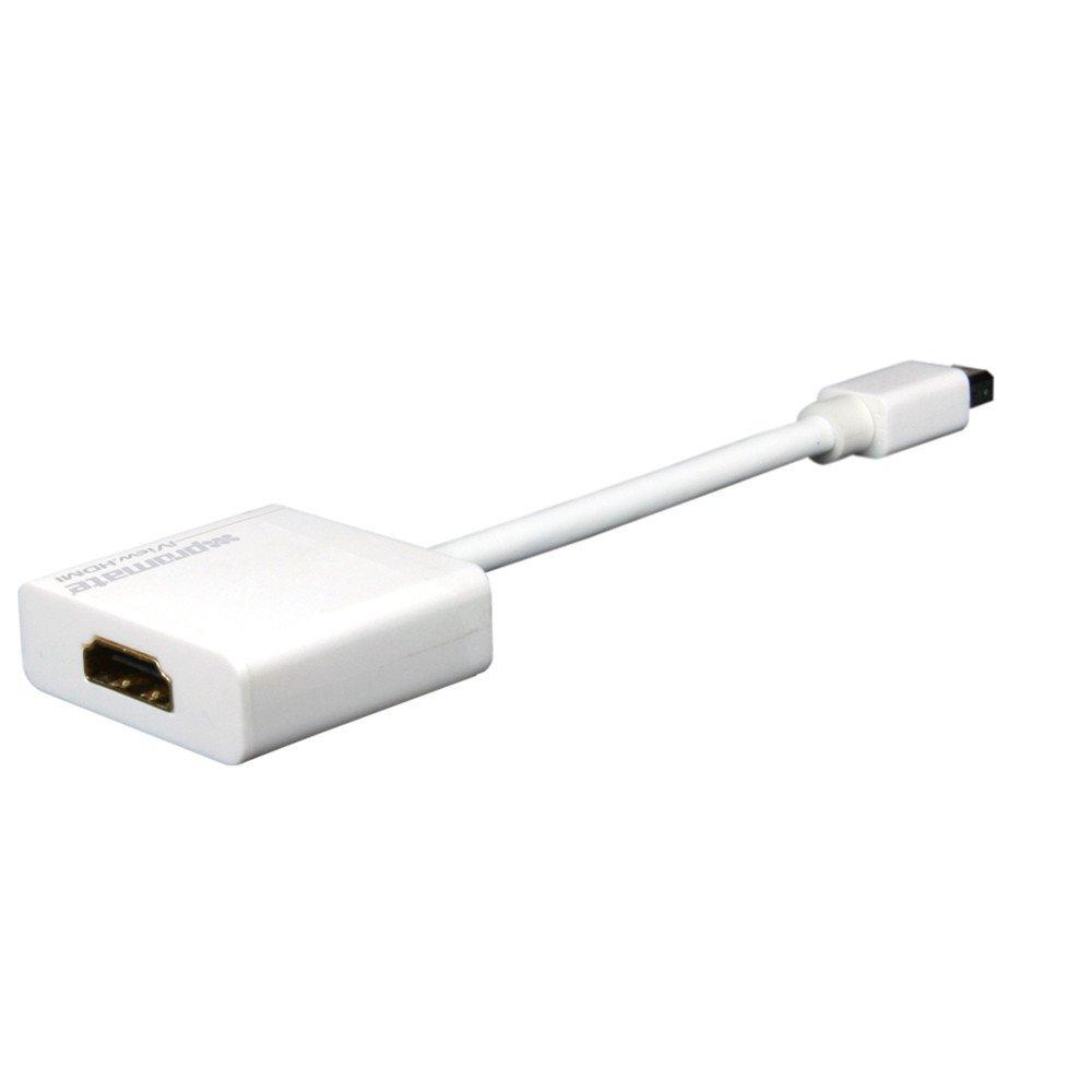 Адаптер Promate iView.HDMI mini DisplayPort - HDMI A White (Уцінка) (ch_iview-hdmi.white), фото 1