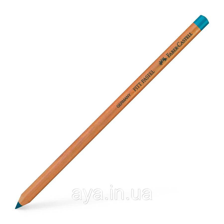 Пастельный карандаш Faber-Castell Pitt Pastel, кобальтовий бирюзовий (cobalt turquoise) № 153