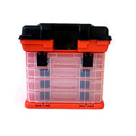 Ящик рибальський коробка для снастей (4в1), Органайзер для риболовлі