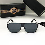 Чоловічі сонцезахисні окуляри (9005) black, фото 4